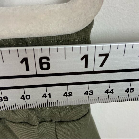 NWT Rickis Tie Waist Tapered Pant Green Size Large New With Tags Utility Trouser - Picture 12 of 16